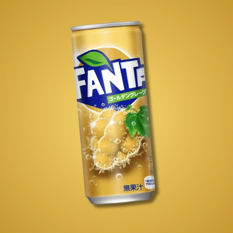 Fanta Golden Grape szőlő ízű japán szénsavas üdítő 500ml