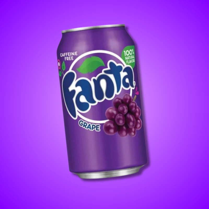 Fanta Grape USA szőlő ízű üdítőital 355ml
