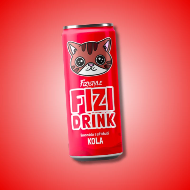 Fizi Drink Kola ízű szénsavas üdítőital 250ml