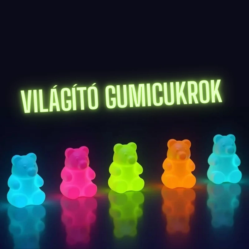 Világító Gumicukor
