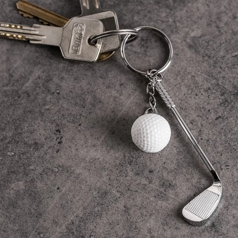 Golf kulcstartó