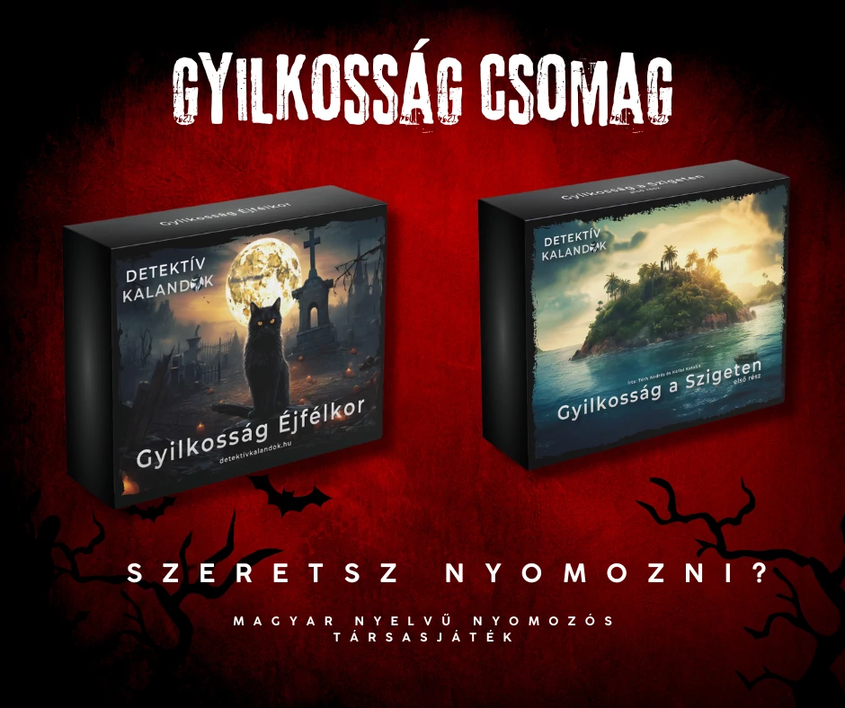 Detektív Kalandok: Gyilkosság Csomag