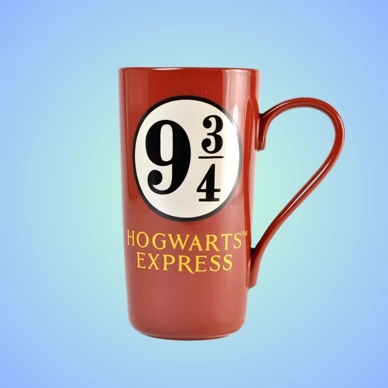 Harry Potter 9 ÉS ¾ vágány latte bögre