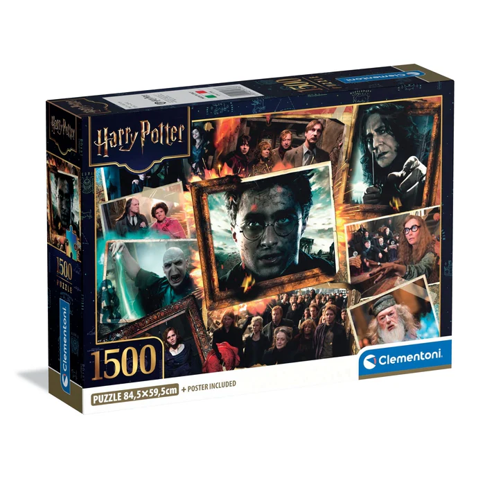Harry Potter puzzle ajándék poszterrel 1500db