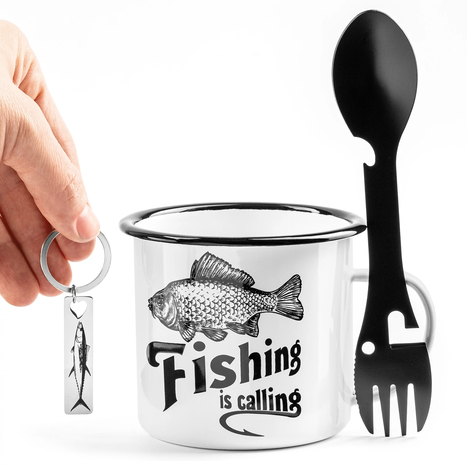 Horgász Ajándékszett - „Fishing is Calling”