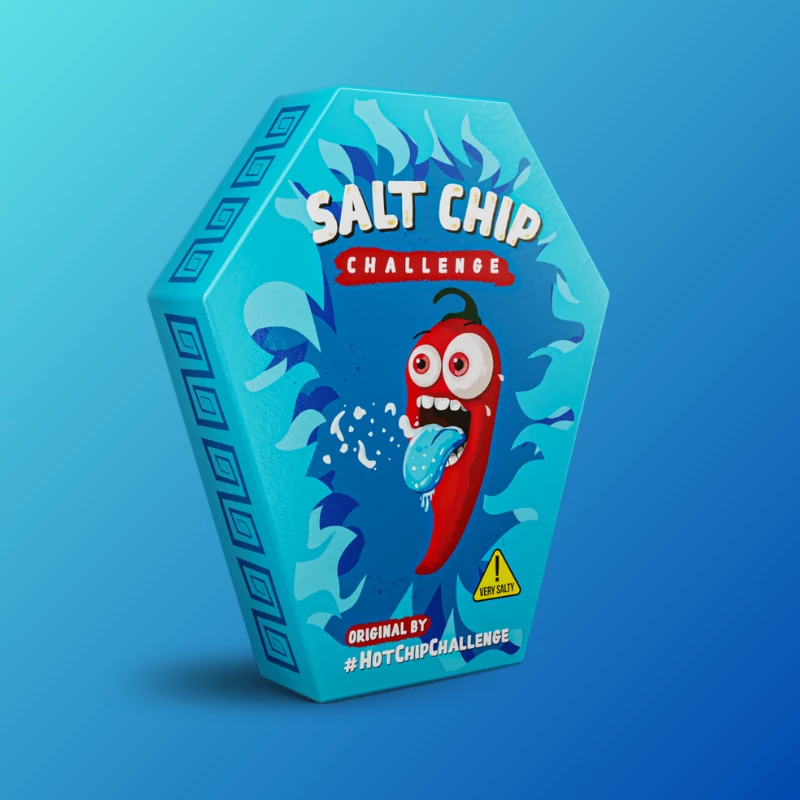 Salt Chip Challenge - extra sós chips kihívás 2,5g