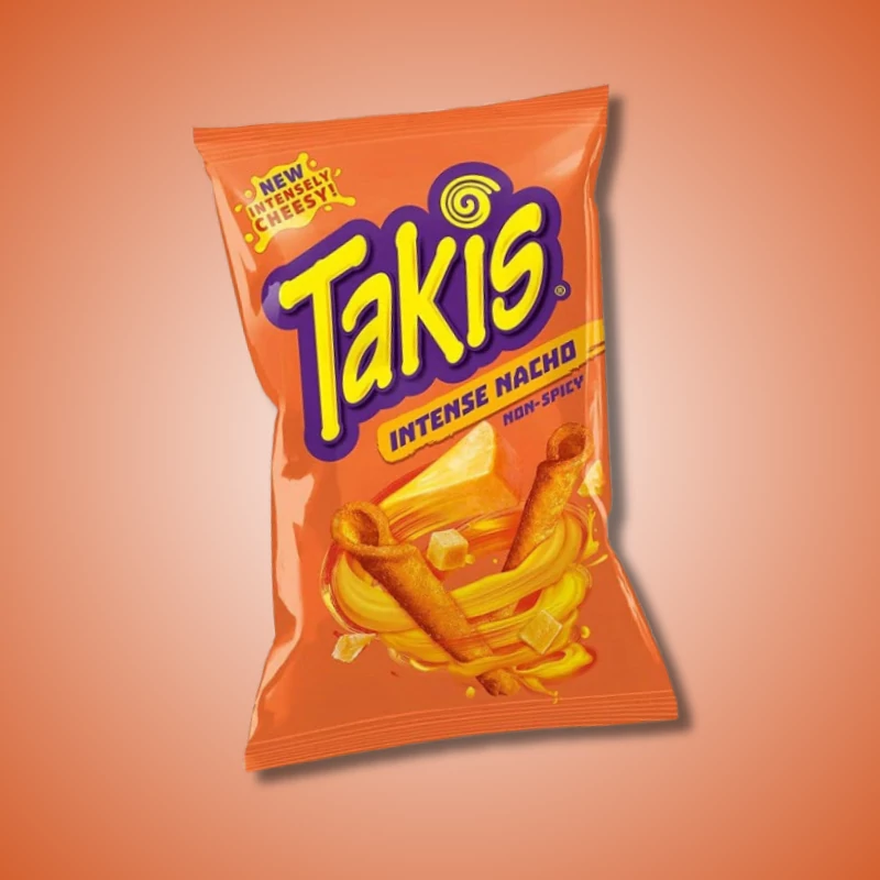 Takis Intense Nacho mexikói sajtos tortilla chips 90g