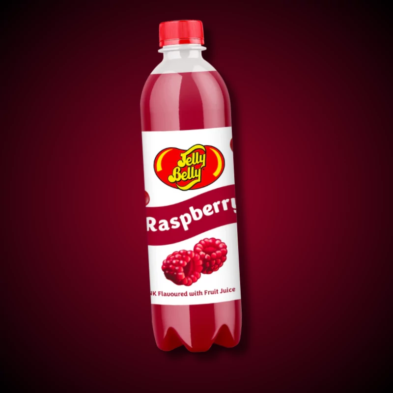 Jelly Belly Fruit Drink Raspberry málna ízű amerikai üdítőital 500ml