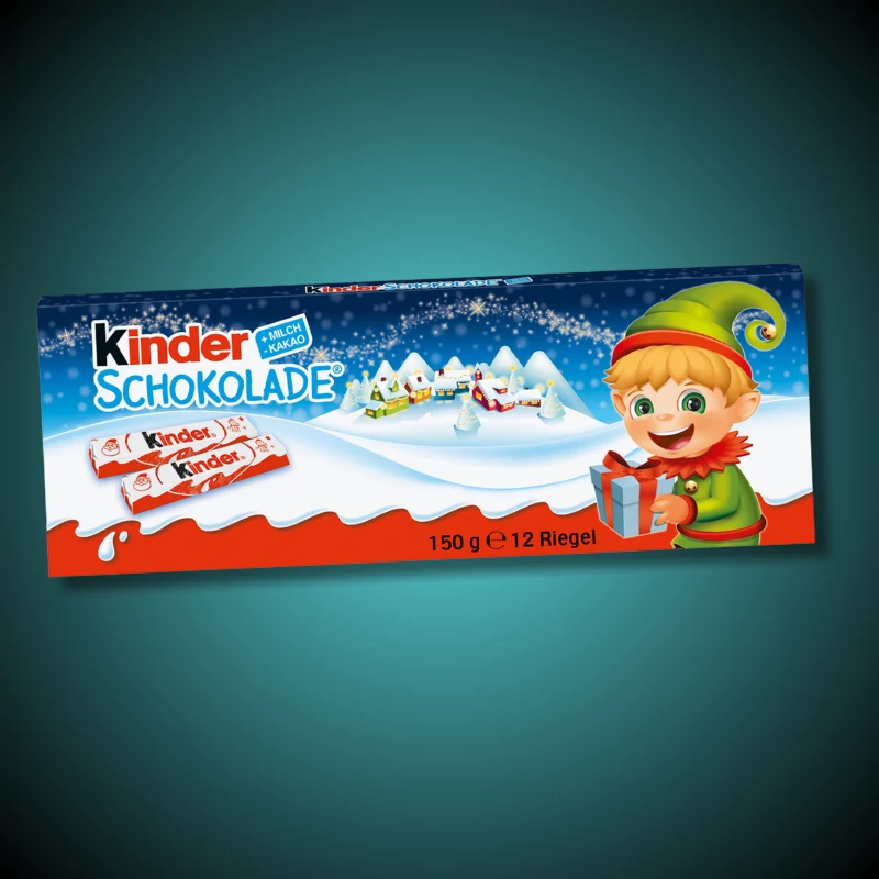 Kinder csokoládé Karácsonyi limitált kiadás 150g