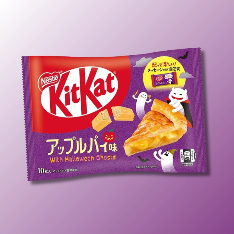 KitKat Mini Apple Pie almás pite ízű japán csokoládé családi kiszerelés 116g