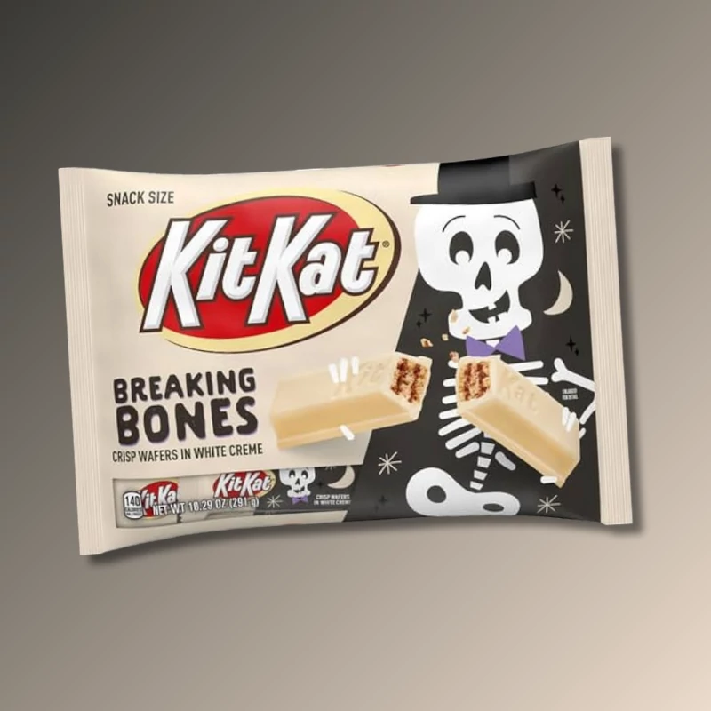 KitKat Breaking Bones törött csontok Halloweeni csokoládé krémes ízzel 277g