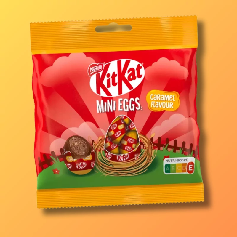 KitKat Mini húsvéti csokoládé tojások karamelles ízben 90g