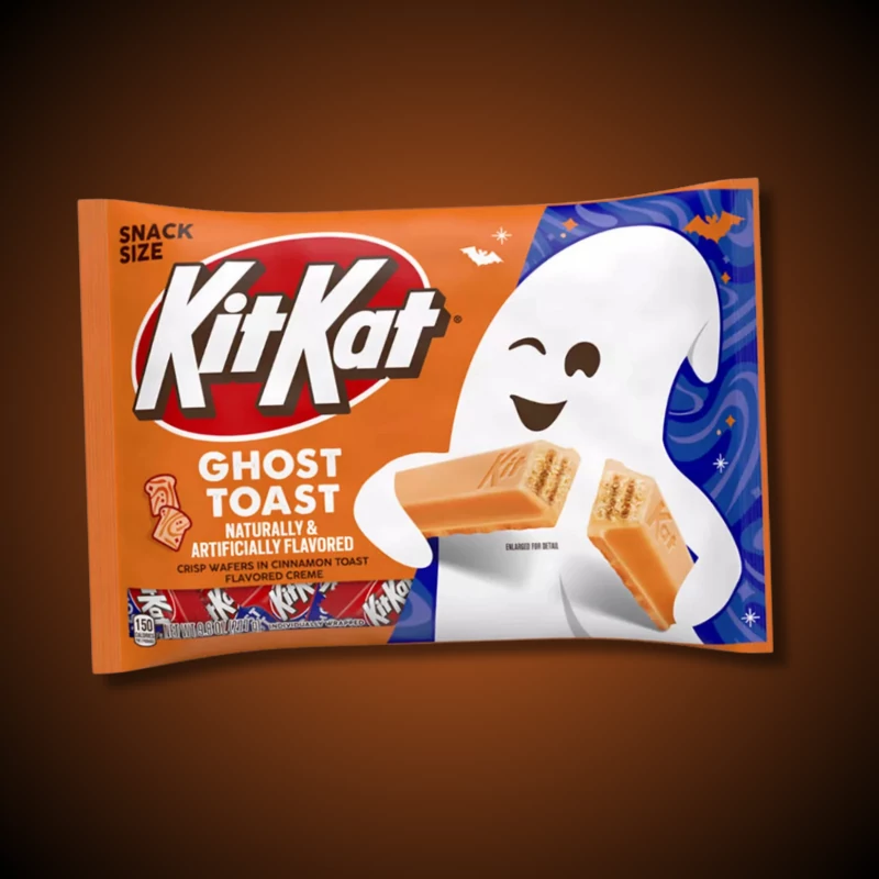 KitKat Ghost Toast szellempirítós limitált kiadású Halloweeni csokoládé családi csomag 277g