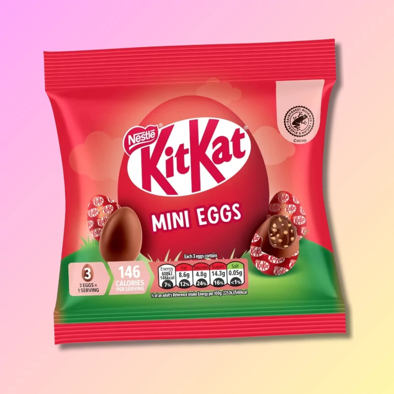 KitKat Mini Cripsy ropogós húsvéti csokoládé tojások 90g