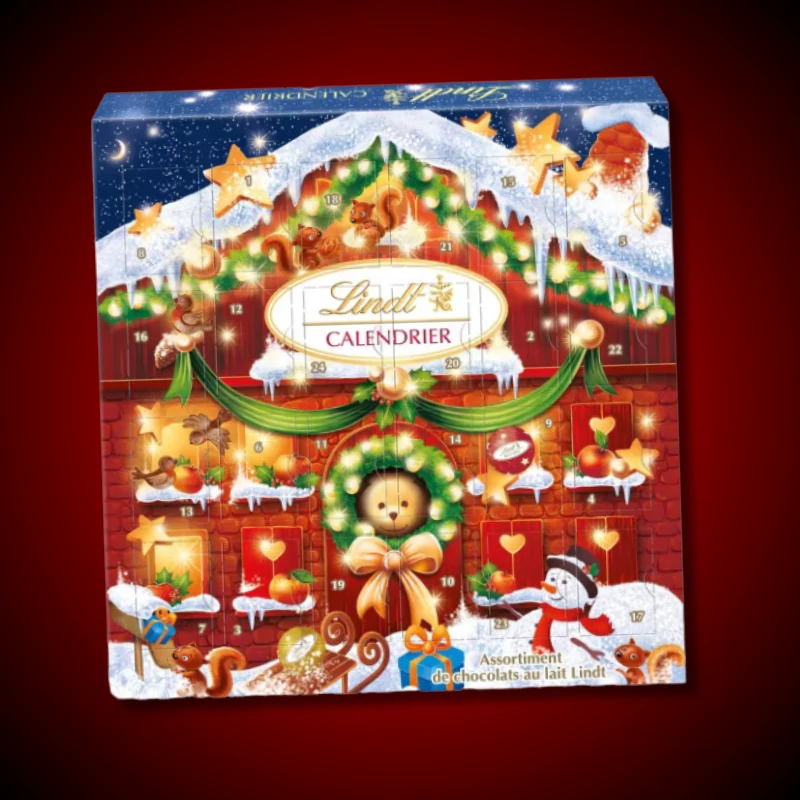 Lindt Teddy adventi kalendárium 124g