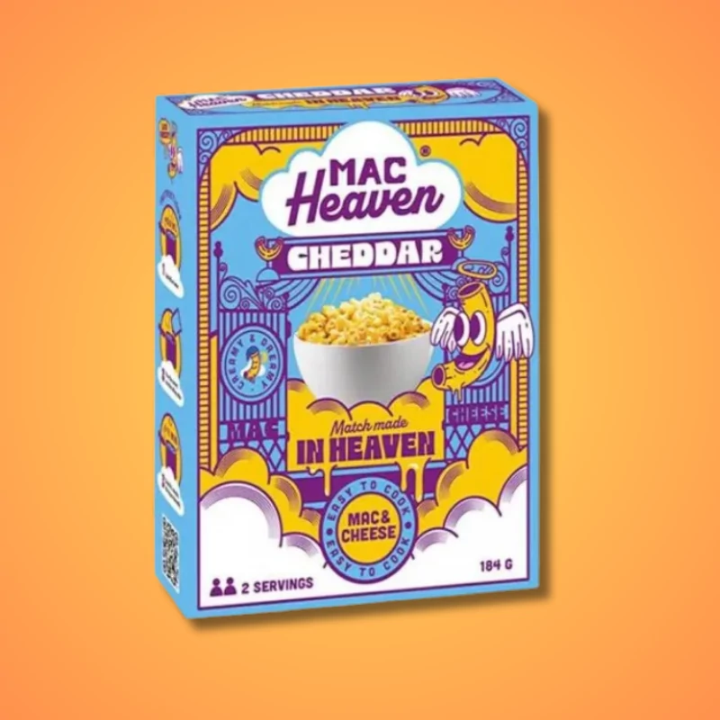 Mac Heaven Cheddar Cheese Cheddar sajtos Mac and Cheese 184g