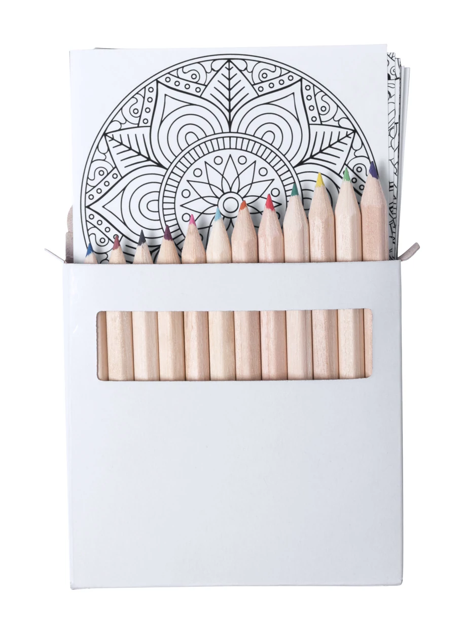 Mandala színező szett