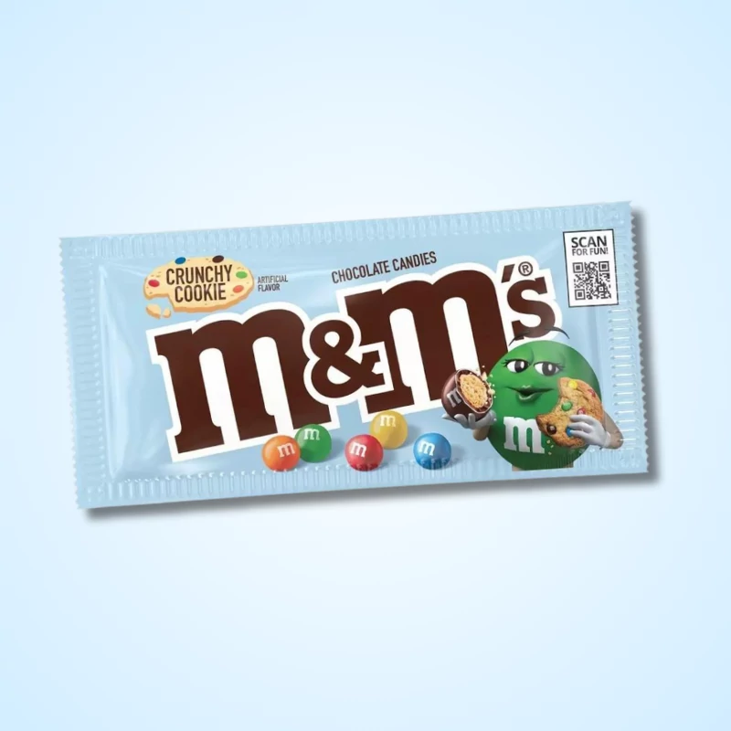 M&M's Crunchy Cookie keksz ízű drazsé 40g