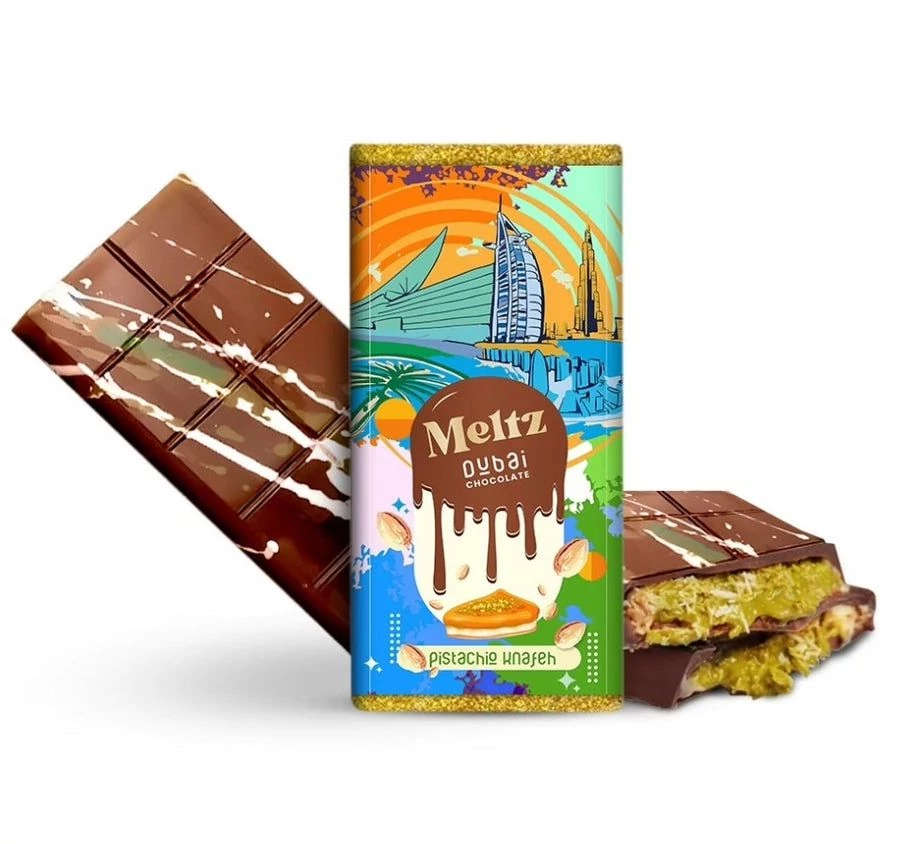 Meltz Dubai csokoládé 200g 