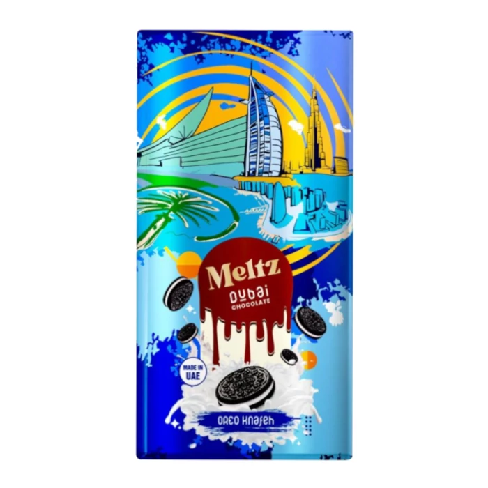 Meltz Oreo Dubai csokoládé Oreo ízesítéssel 200g 