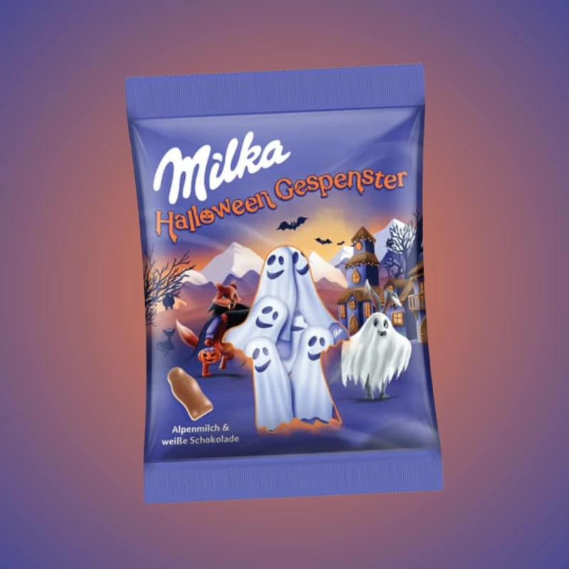 Milka Halloween szellem figurák 120g