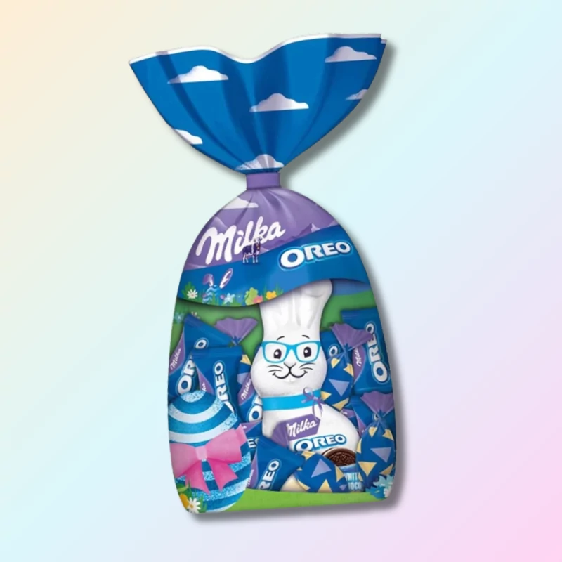 Milka Vs Oreo húsvéti családi csokoládé csomag 224g