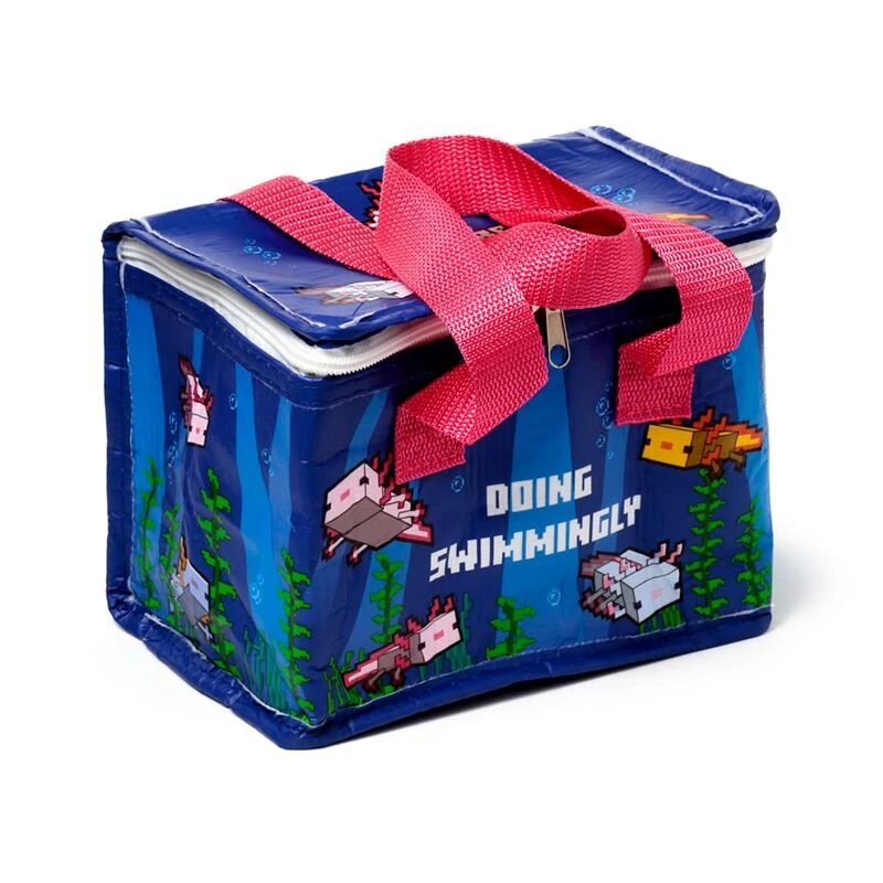 Minecraft Axolotl hűtőtáska