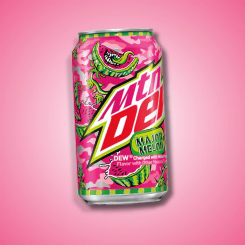 Mountain Dew Major Melone dinnye ízű üdítőital 355ml