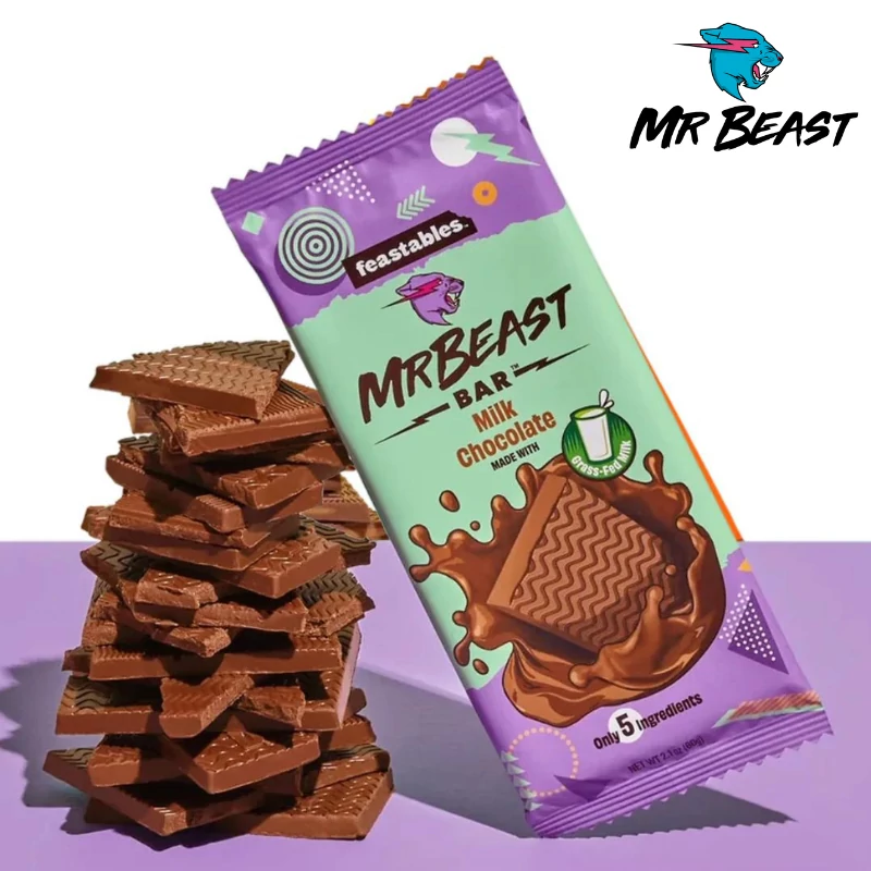 Mr Beast Bar Milk Chocolate tejcsokoládé 35g