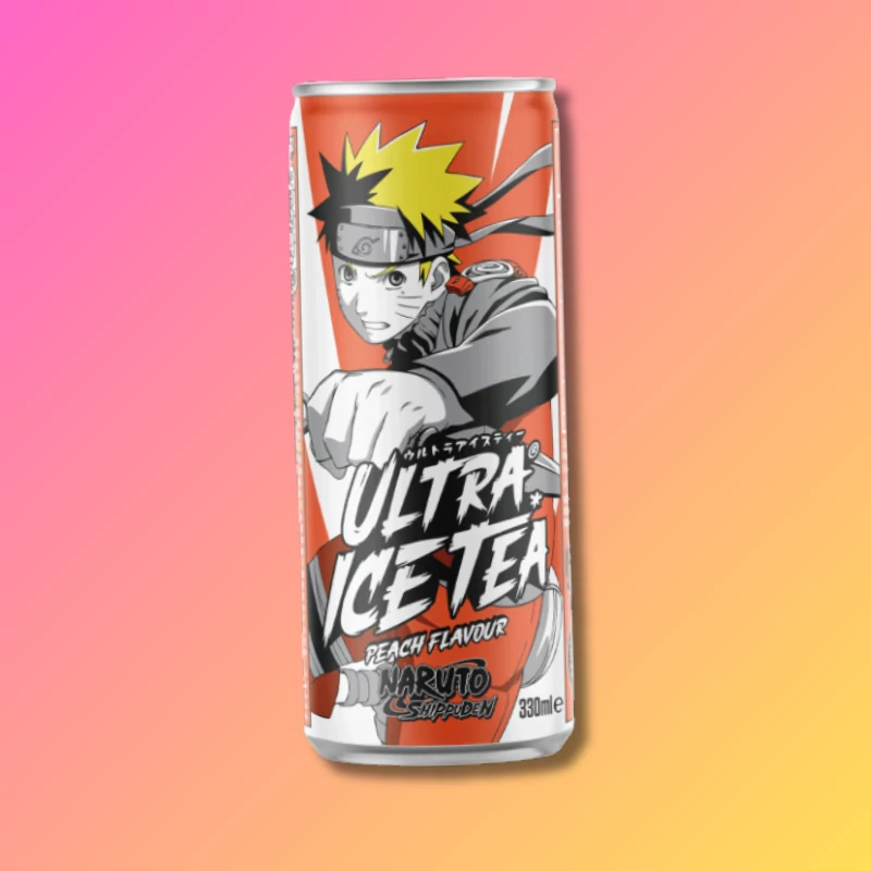 Naruto Ultra Ice barackos ízű tea 330ml