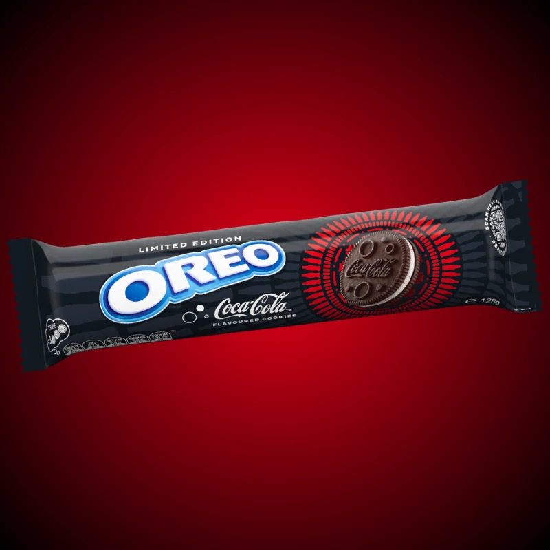 Oreo Coca Cola ízű keksz limitált kiadás 119,6g