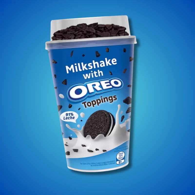Oreo Milkshake tejes ital Oreo keksz darabokkal 200ml+10g