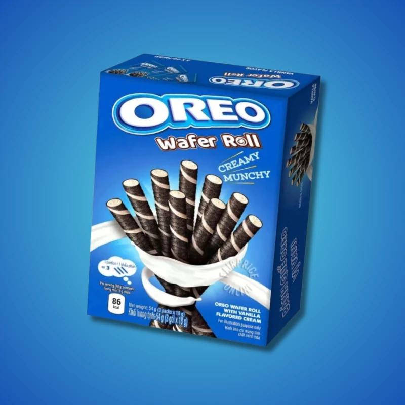 Oreo Wafer Roll vaníliás roletti 54g