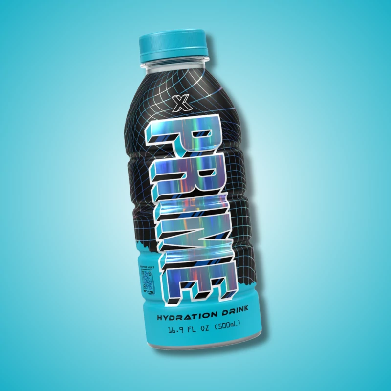 Prime Hydration X Blue hologrammos limitált sporital 500ml