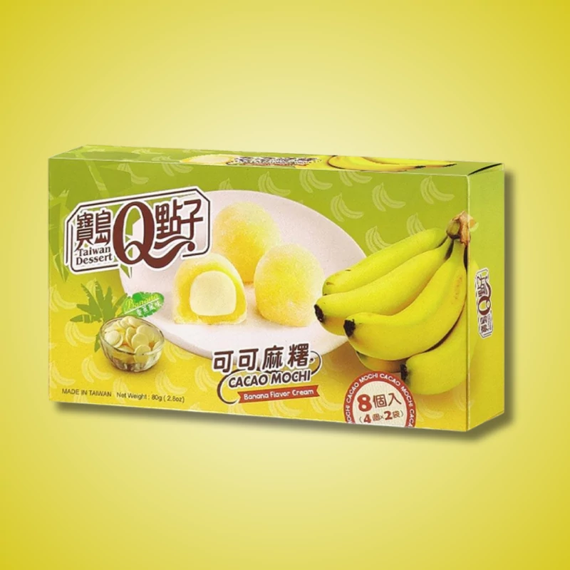 Q Mochi banános ízben 80g