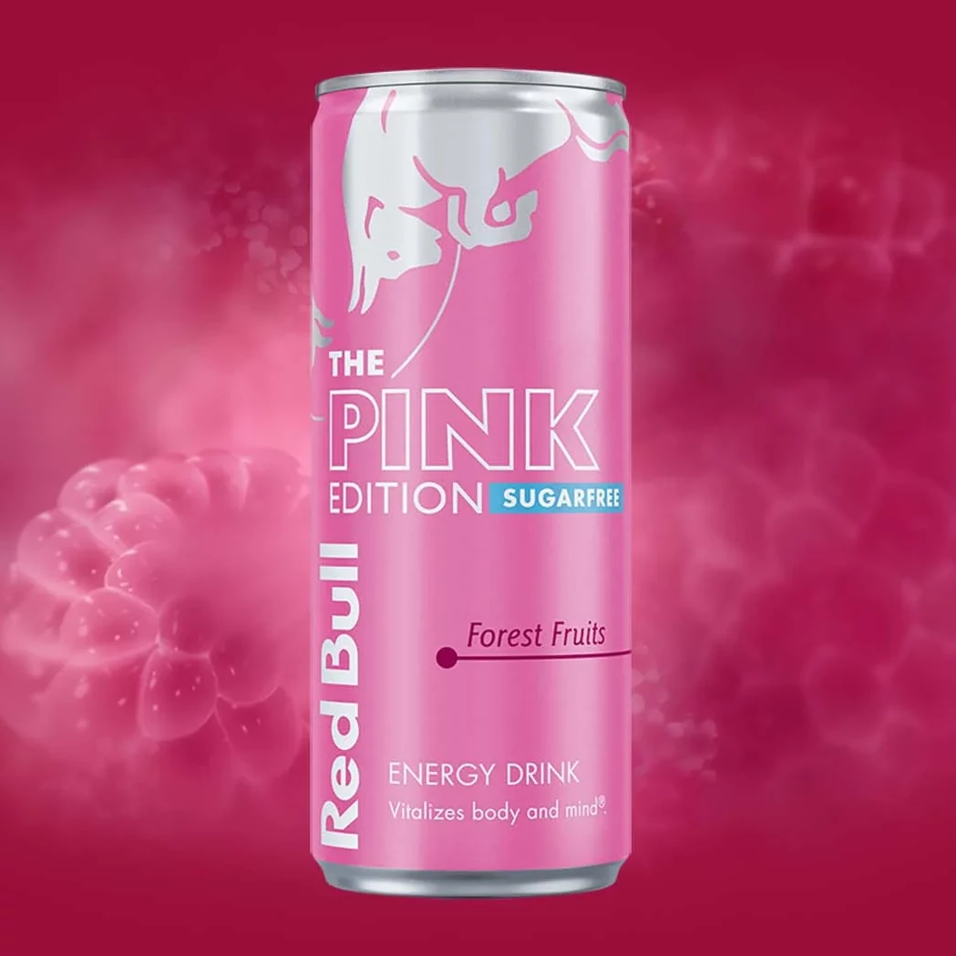 Red Bull The Pink Edition Forest Fruits erdei gyümölcs ízű zero energiaital 250ml