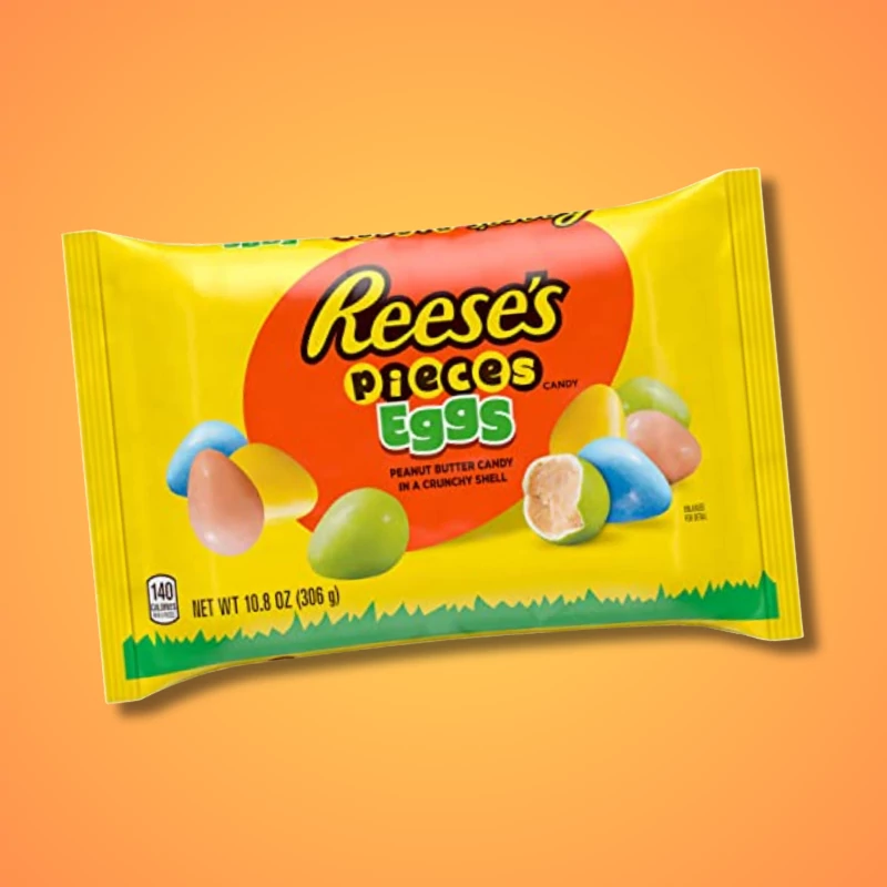 Reeses Eggs családi kiszerelés -  húsvéti mogyoróvajas amerikai csokoládé drazsé 306g