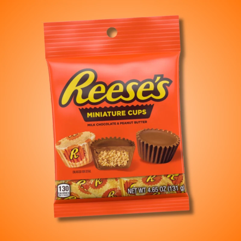 Reeses Mini Cups csokoládé 131g