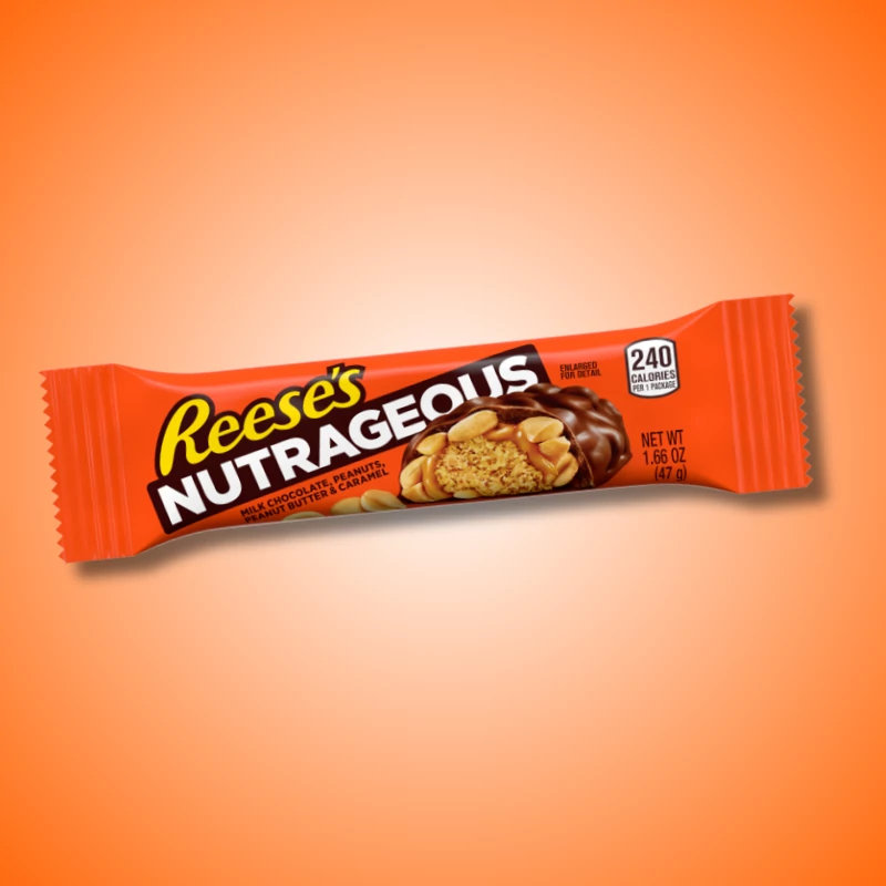 Reeses Nutrageous mogyoróvajas szelet 47g