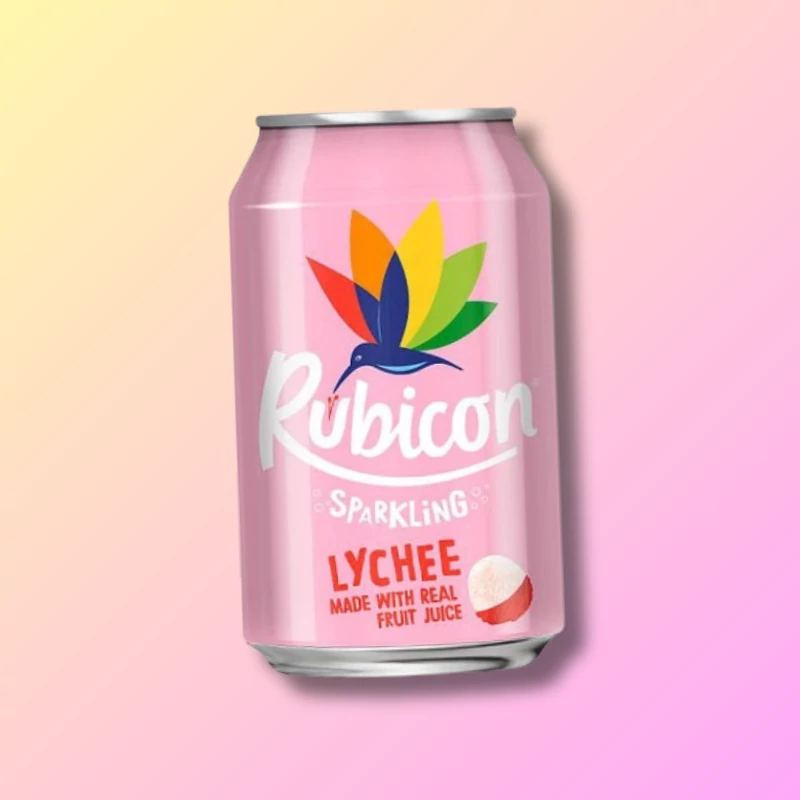 Rubicon Lychee licsi ízű szénsavas üdítőital 330ml