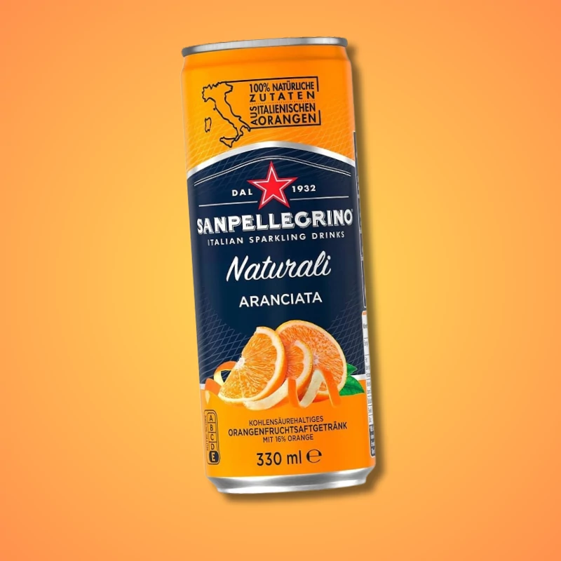 Sanpellegrino Aranciata narancs ízű szénsavas olasz üdítő 330ml