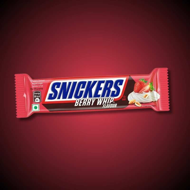 Snickers Berry Whip epres tejszínhabos csokoládé 40g