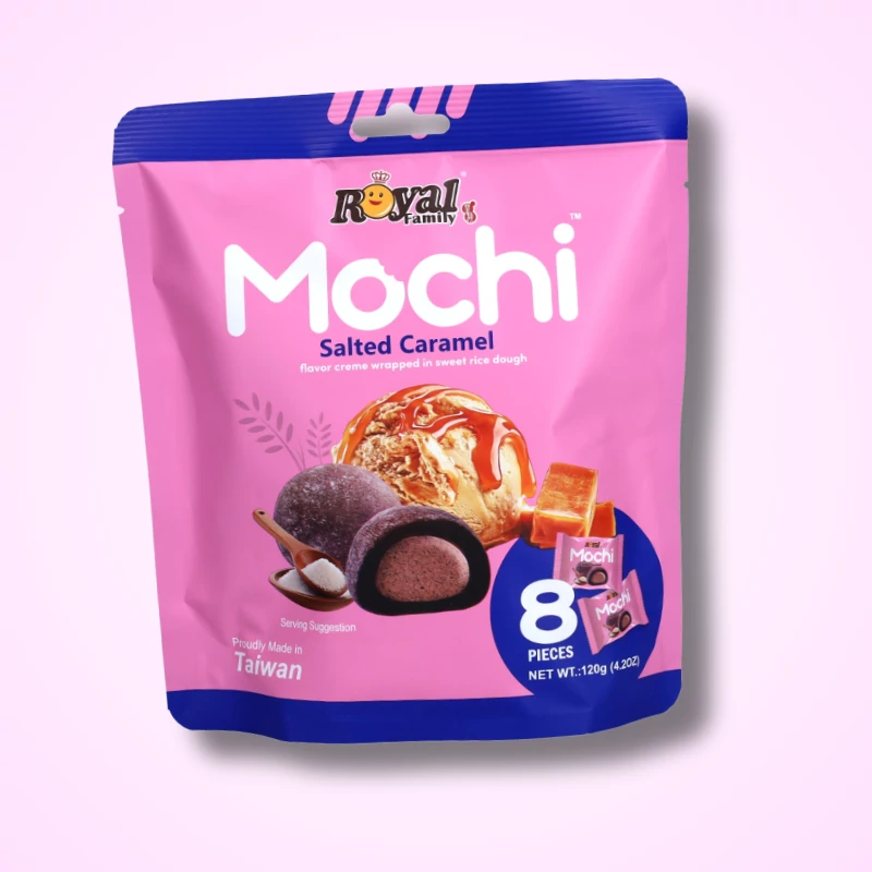 Royal Family Mochi sós karamellás ízben 120g