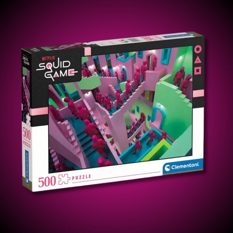 Squid Game lépcső puzzle 500db