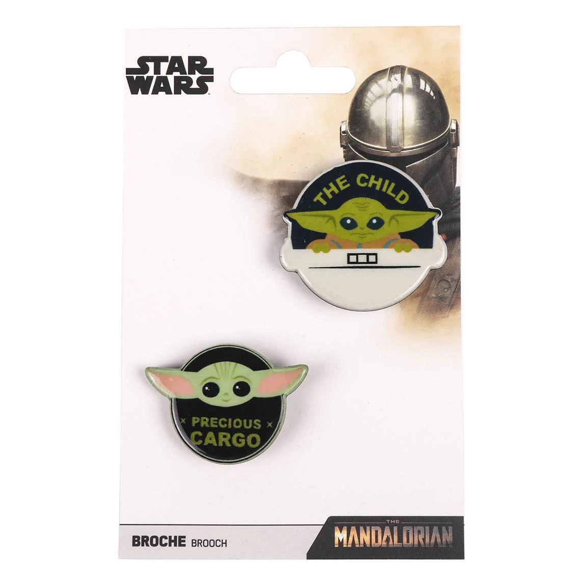 Star Wars Baby Yoda kitűző szett - 2 db