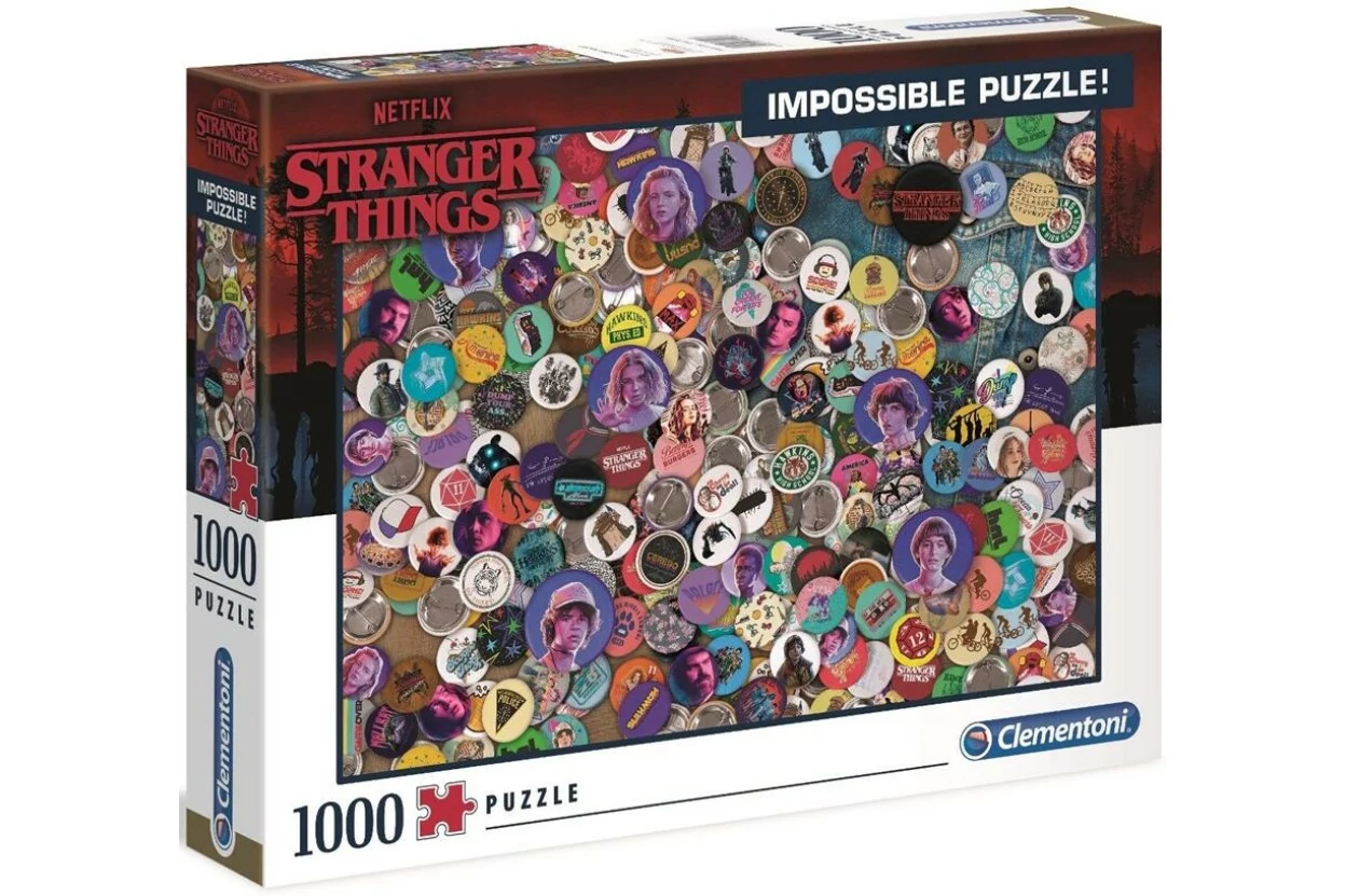 Stranger Things lehetetlen puzzle - 1000 db 