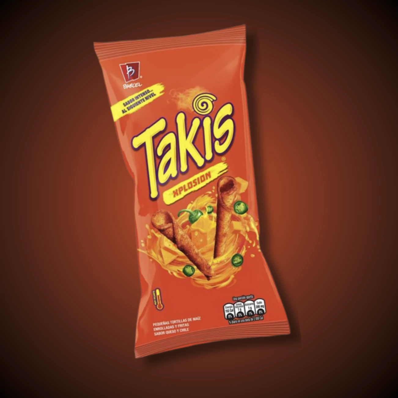 Takis Xplosion mexikói extra csípős sajtos tortilla chips 56g