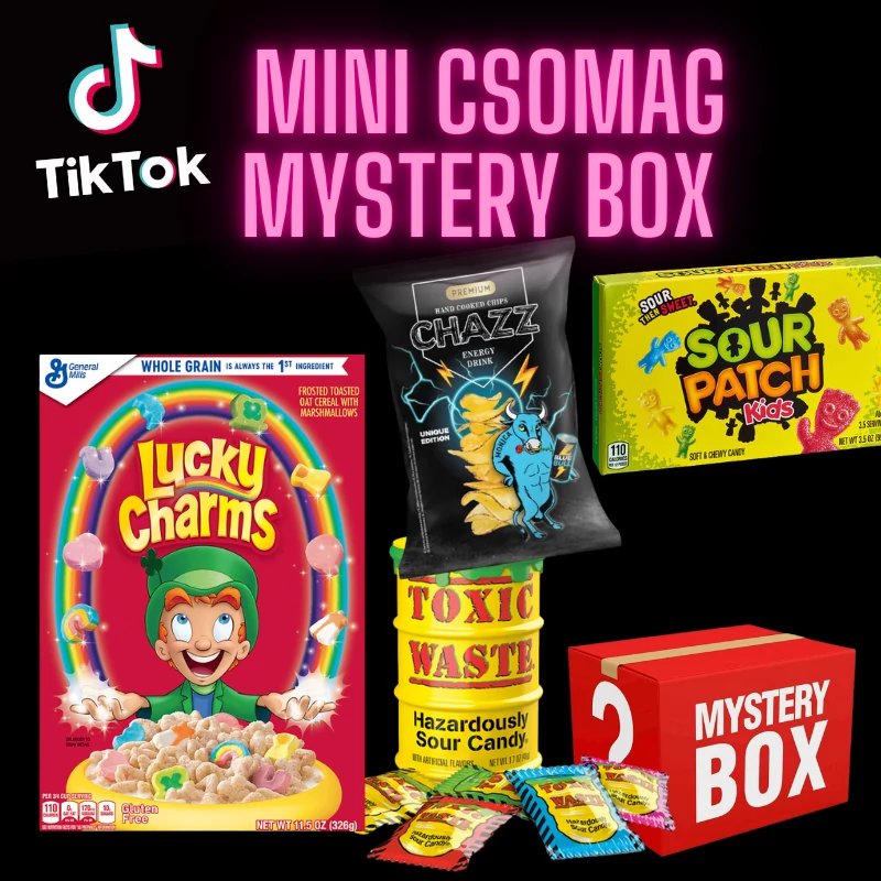 TikTok édességek csomag - Mini Mystery Box