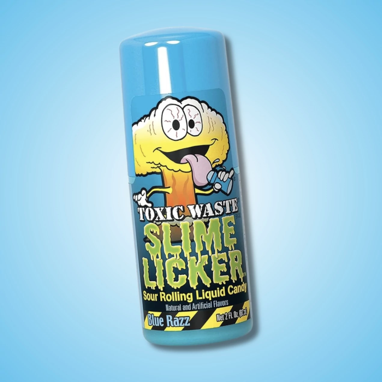 Toxic Waste Slime Licker savanyú folyékony kék málna ízű cukorka 60ml
