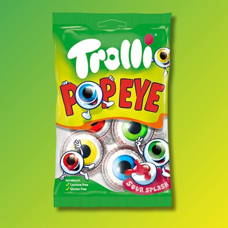 Trolli szemgolyó formájú gumicukor 75g